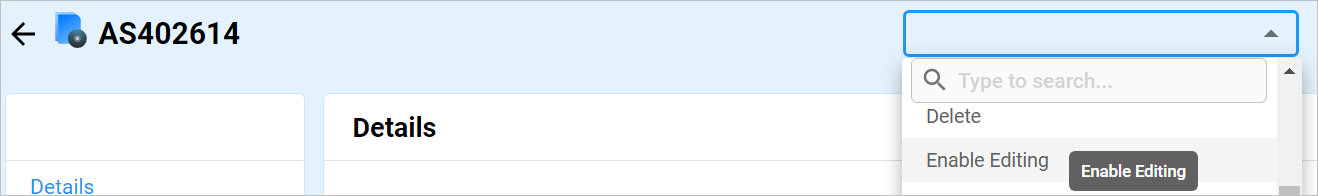 New Configuration Item